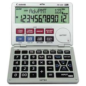    Canon FN600 Interactive Financial Calculator CNMFN600 Electronics