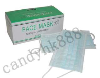   Included : 50 Pcs 3 ply Ear Loop Disposable Surgical Face Mask