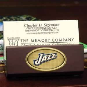  Utah Jazz Business Card Holder: Sports & Outdoors
