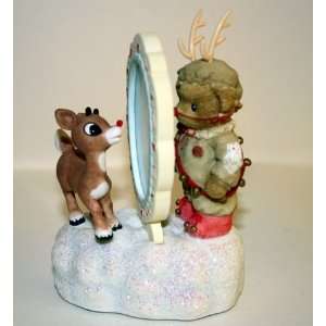  Cherished Teddies Rudolph & Me Musical Figurine: Kitchen 