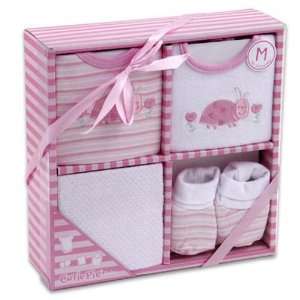  Baby Gift Set 4 Piece Lady Bug Case Pack 12: Baby