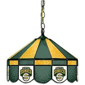  Supersonics Imperial NBA Stained Glass Pub Light Sports 