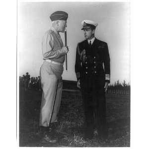  George Patton,compare notes,L Mountbatten,Commander,Forces 