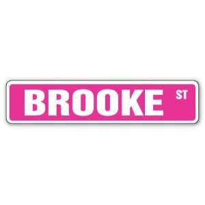  BROOKE Street Sign Great Gift Idea 100s of names to 