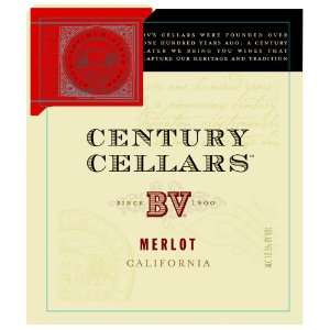  BV Century Cellars Merlot 2010: Grocery & Gourmet Food