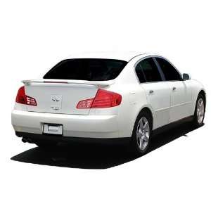  03 06 Infiniti G35 4dr Factory Style Spoiler   Painted or 