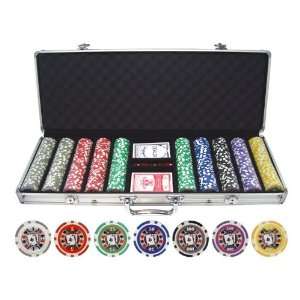  11.5g 500pc Big Slick Poker Chip Set Beauty