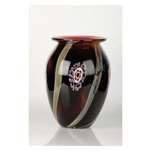  C25 Hand Blown Art Glass Vase: Home & Kitchen