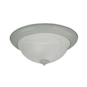  American Fluorescent C4118BNSCT C4000 Series 1 Light Flush 