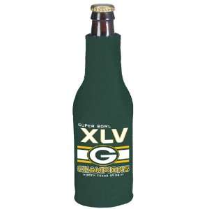  Green Bay Packers Super Bowl XLV Champions Bottle Koozie 