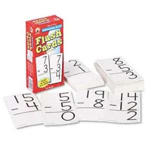   Flash Cards, Subtraction Facts 0 12, 3w x 6h, 94/Pack: Everything Else