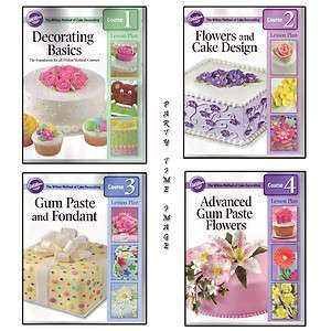 wilton student cake decorating BOOK AND KIT lesson plan  