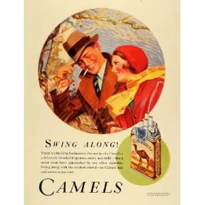 1931 Ad R J Reynolds Tobacco Camel Cigarettes Art   Original Print Ad