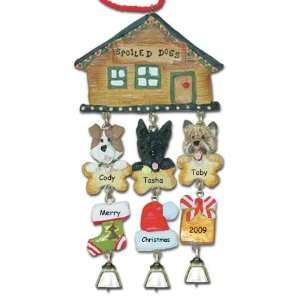  Scottish Terrier Dog Christmas Ornament: Home & Kitchen