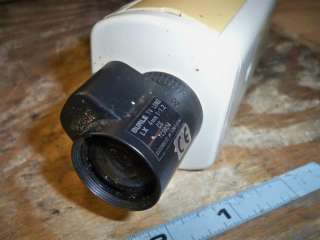 BURLE TC552A 4 B&W 4 1:1.2 CCTV Video Camera +Lens  