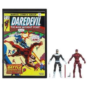  Marvel 3.75 Comic 2 Pack   Bullseye and Daredevil Toys & Games