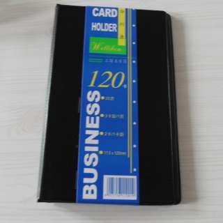 New 120 Business Name Card Credit Card Holder Book UK  