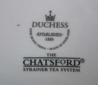 Duchess Chatsford Strainer Tea System Teapot J9  