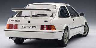 FORD Sierra RS Cosworth white 1:18 Autoart NIB Diecast  