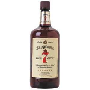  Seagrams 7 Whiskey 1.75: Grocery & Gourmet Food