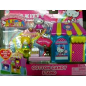    HELLO KITTY WORLD COTTON CANDY STAND FIGURE PACK Toys & Games