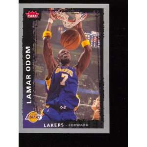  2008 09 Fleer #105 Lamar Odom Sports Collectibles