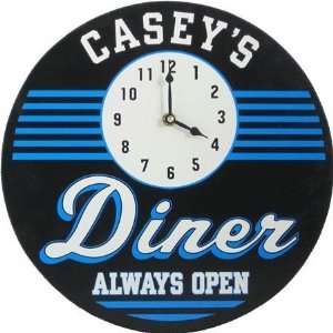  Personalized Diner Clock Sign: Home & Kitchen