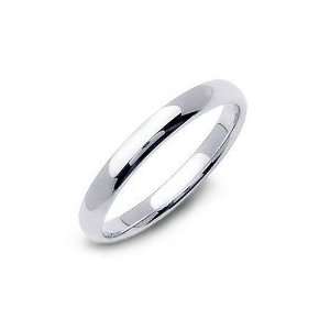   CLASSIC STAINLESS STEEL Wedding Band or Promise Ring ~ Sz 7: Jewelry