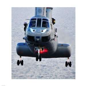   Marine CH 46E helicopter  12 x 12  Poster Print: Home & Kitchen