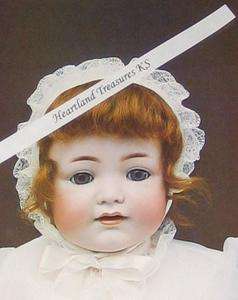 Victorian Doll Lithograph Character Baby Byron Molds  