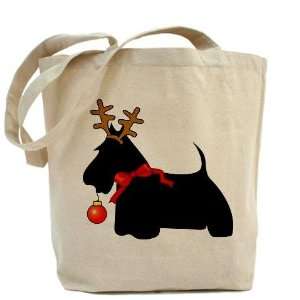  Scottie Dog Reindeer Dog Tote Bag by CafePress: Pet 