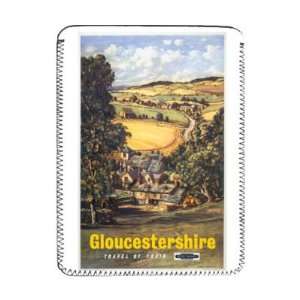  Gloucestershire hillside view   iPad Cover (Protective 