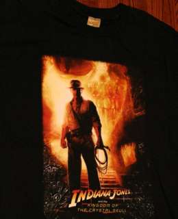 Indiana Jones Harrison Ford Steven Spielberg T Shirt XL  