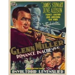  The Glenn Miller Story Movie Poster (11 x 17 Inches   28cm 