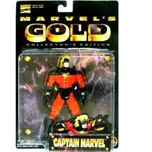  Marvels Gold: Captain Marvel Action Figure: Toys & Games