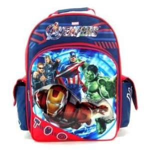   Iron Man Hulk Captain America Hero Large Backpack 16 Toys & Games