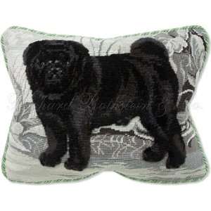  Black Pug Pillow