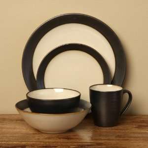  Sango Bistro Cream Stoneware Dinnerware Dishwasher Safe 40 