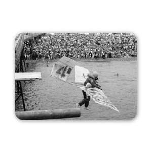  Holiday makers at Selsey, Sussex, watched ..   Mouse Mat 