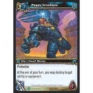   of Gladiators Single Card Pappy Ironbane #115 Uncommon Toys & Games
