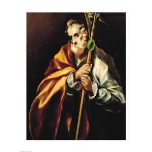  St. Jude Thaddeus, 1606   Poster by El Greco (18x24 
