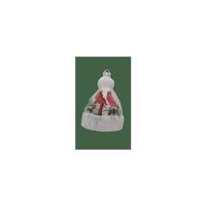   Teller Hat Shaped Christmas Ornament with Cardina: Home & Kitchen