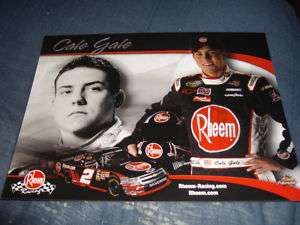 2011 CALE GALE #2 RHEEM NASCAR POSTCARD  