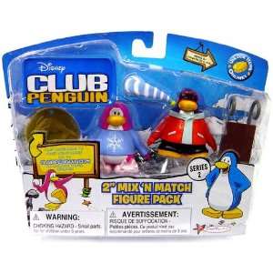  Disney Club Penguin Series 2 Mix N Match Mini Figure Pack 