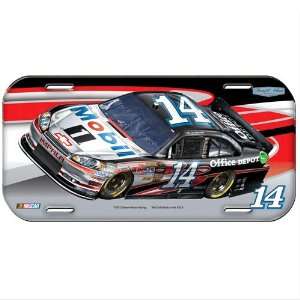   14 Tony Stewart 2012 Mobil One License Plate W/Car: Sports & Outdoors