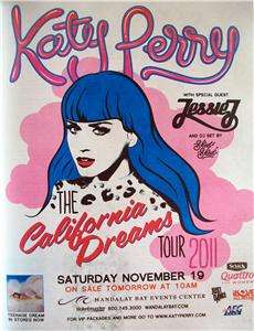 Katy Perry @ Mandalay Bay Casino Las Vegas Concert Ad  