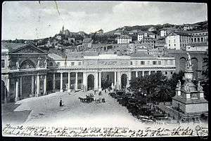 Italy~ITALIA~1907 GENOVA~Piazza Acquaverde~Stazione  