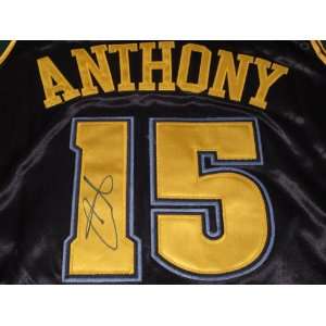  CARMELO ANTHONY SIGNED AUTOGRAPHED JERSEY DENVER NUGGETS 
