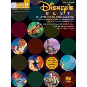 Disneys Best for Male Singers   Pro Vocal   BK+CD:  