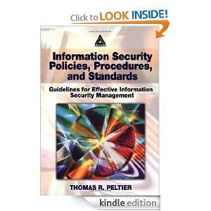   Security Management Thomas R. Peltier  Kindle Store